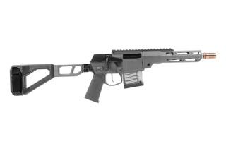Q Mini Fix 300 Blackout pistol with one-piece receiver and AR-style controls